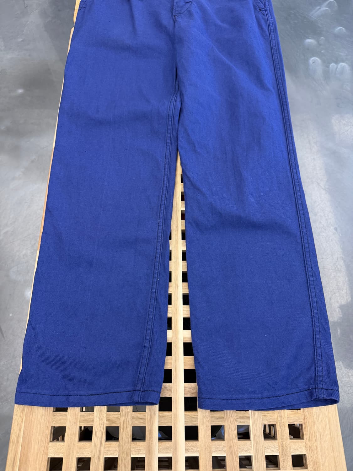 WASHED OLD VINTAGE PURPLE NAVY 프렌치워크팬츠 상품이미지4