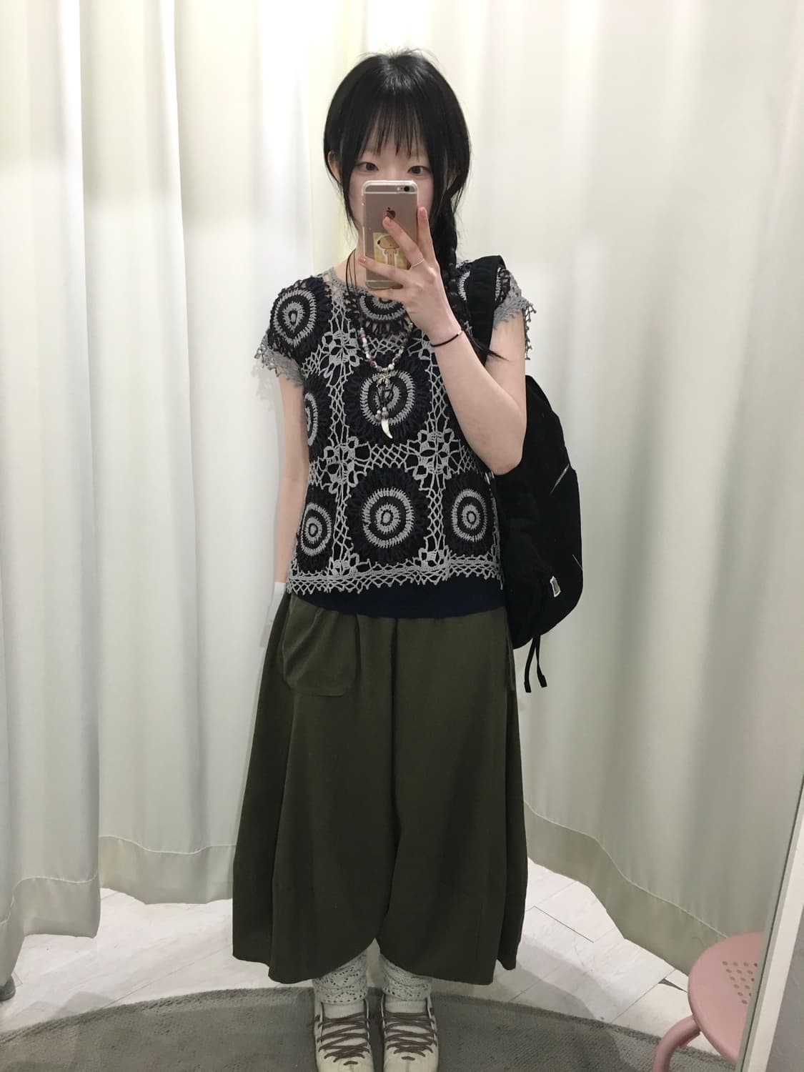 taro boba crochet knit 상품이미지2