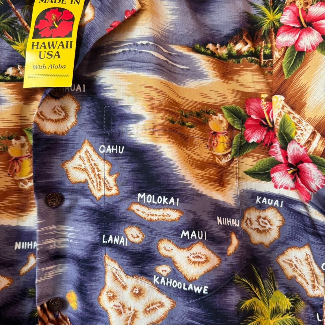 RJC 하와이안셔츠 Made in Hawaii 새상품 상품이미지3