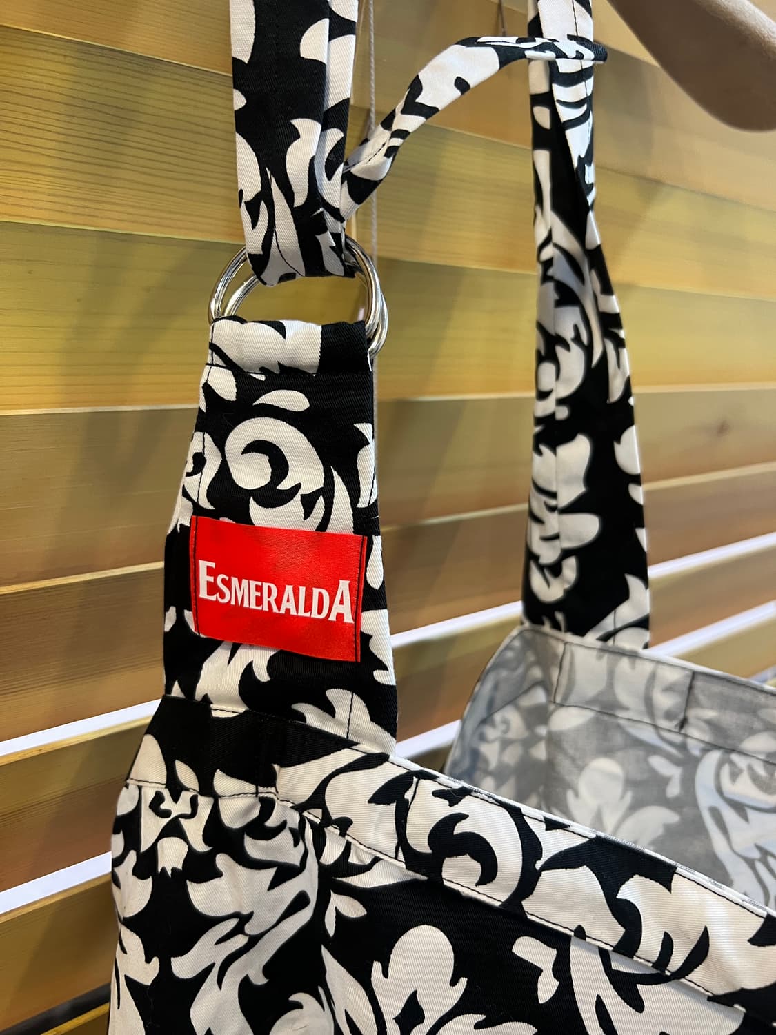 에스메랄다 ESMERALDA 일본수입 코튼앞치마 에이프런 모자 셋업  상품이미지1