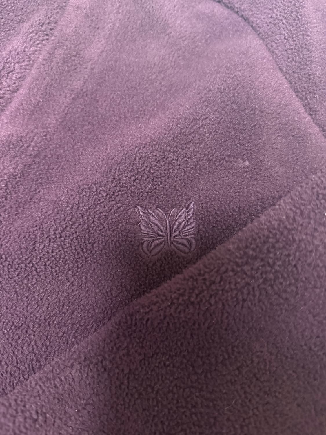 [판매] (L) 유니클로 니들스 가디건 퍼플 상품이미지2