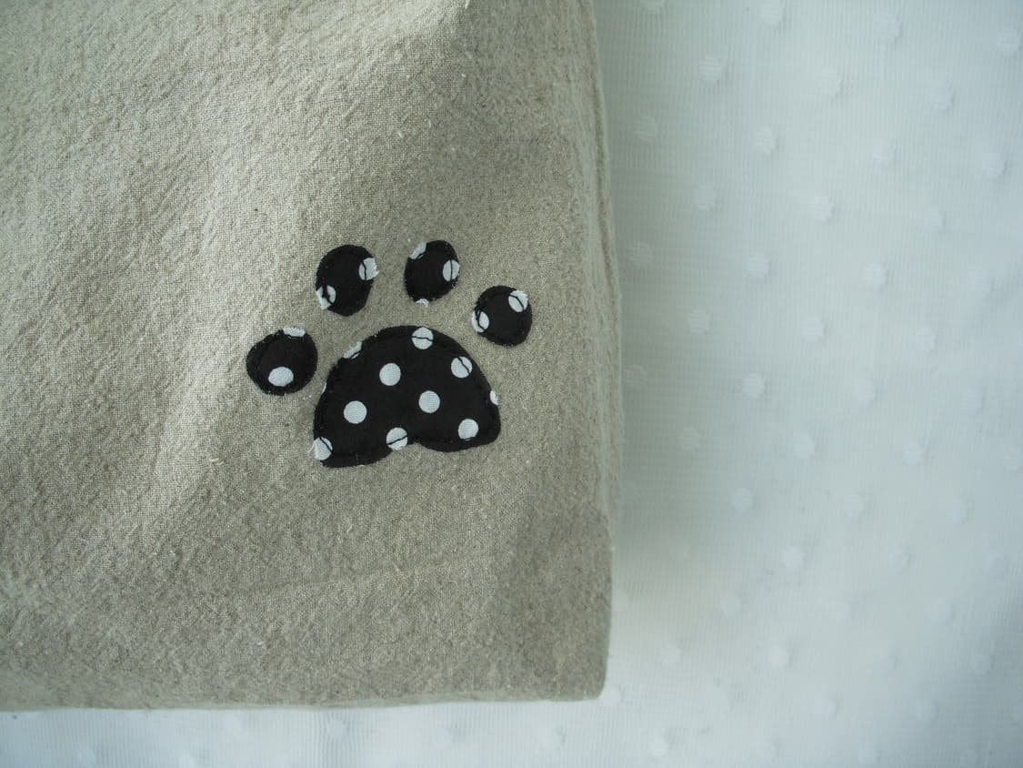 [HAND MADE] 비오는날 고양이 패치 크로스백 모리걸 상품이미지5