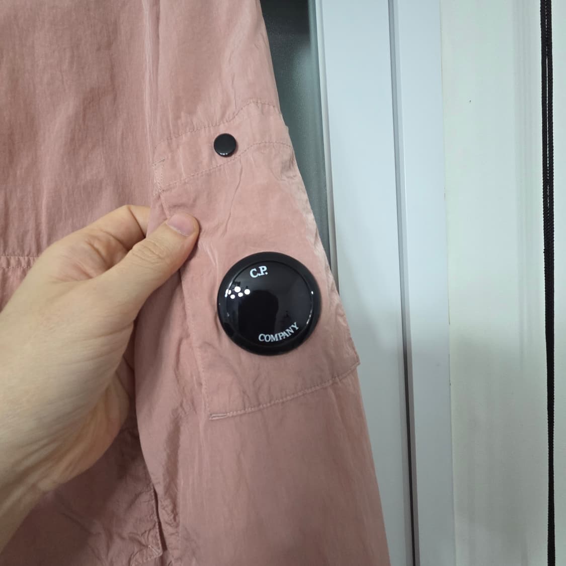 CP컴퍼니 크롬R 가먼트다잉 연분홍 셔츠 xl 상품이미지3
