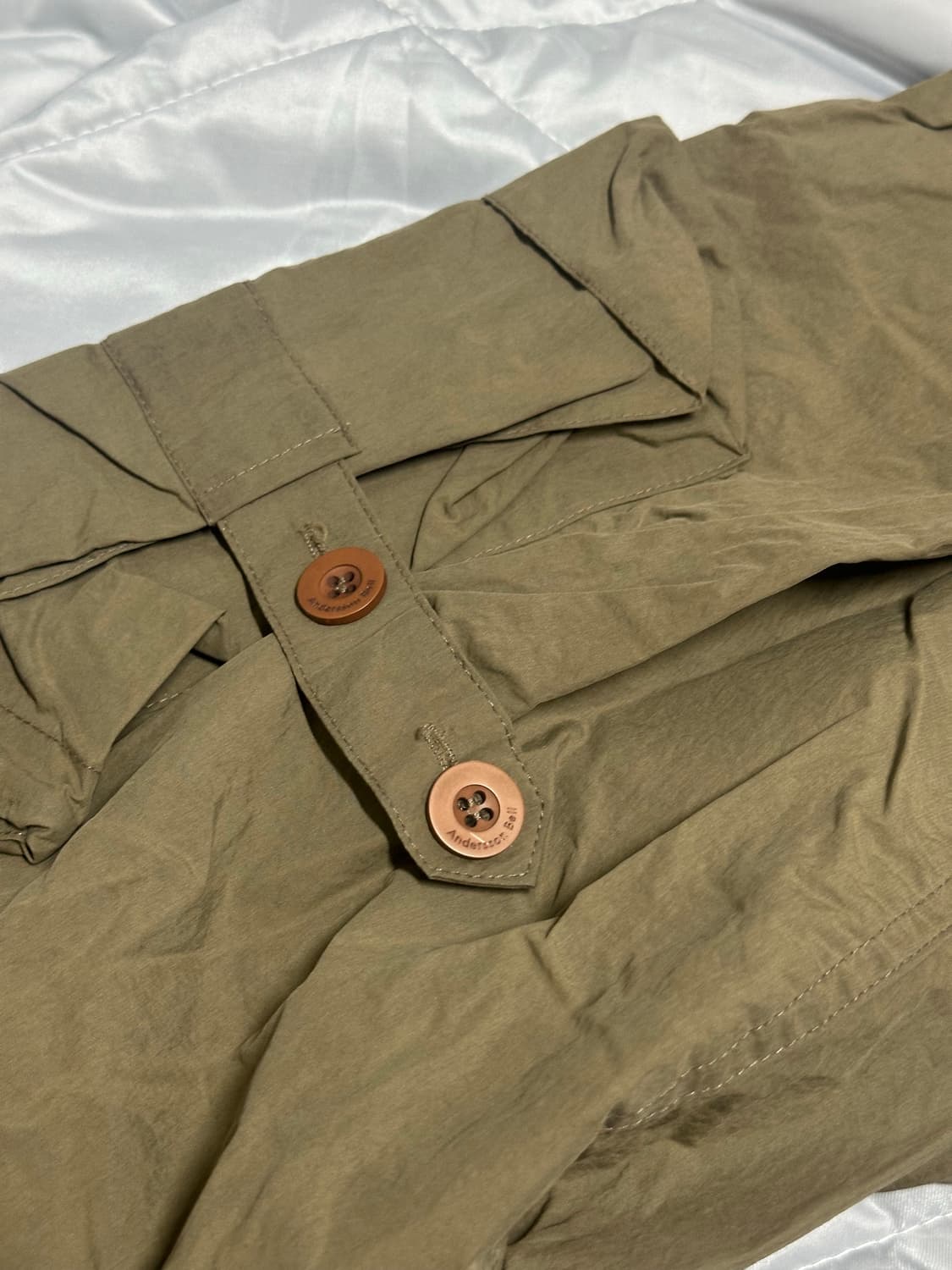 앤더슨벨 파타니 크랙 카고 팬츠 apa588m(KHAKI) 44 상품이미지5