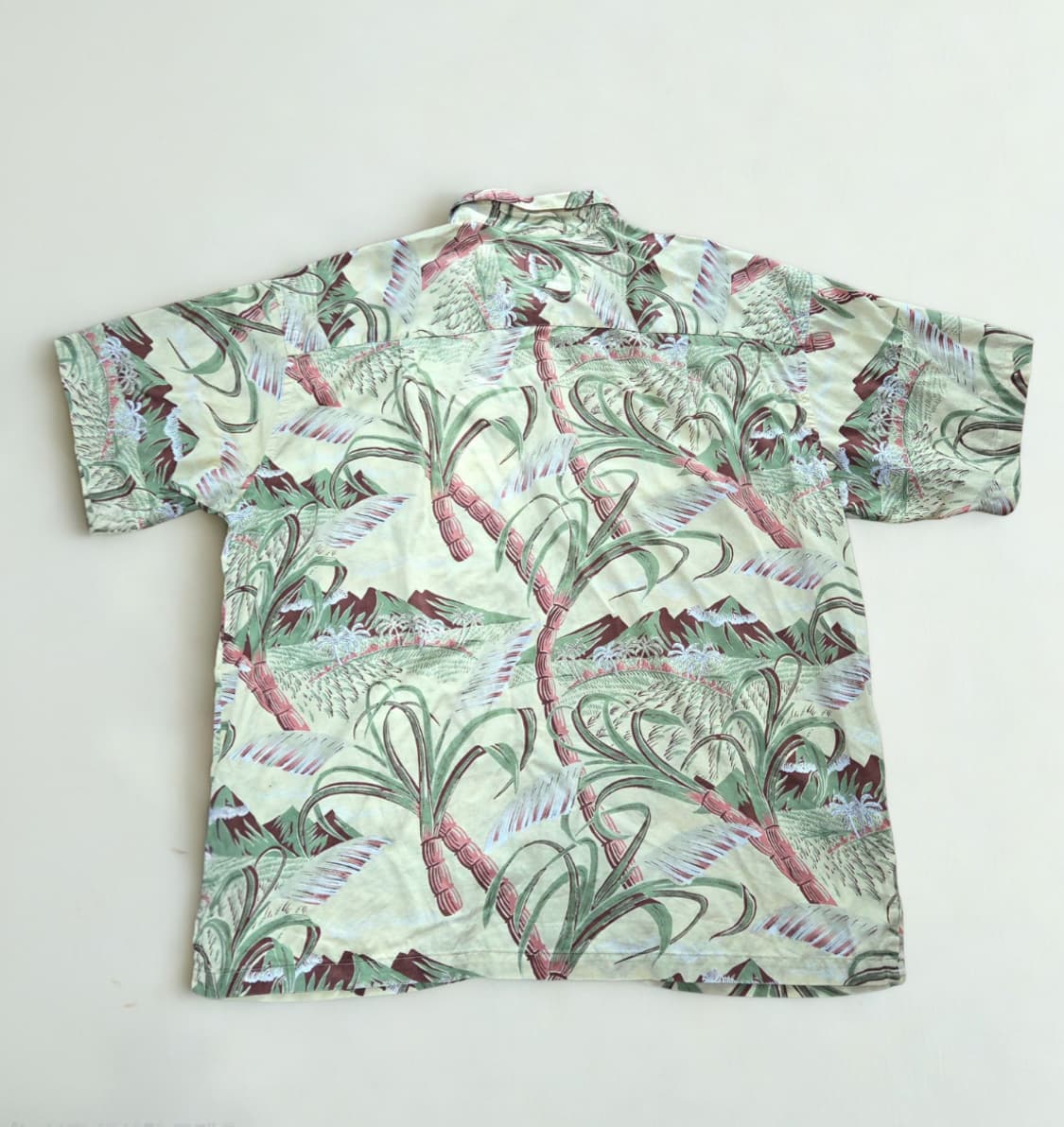 (XL)파타고니아 야자수 패턴 하와이안 셔츠 파타로하 하프 반팔 알로하 상품이미지3