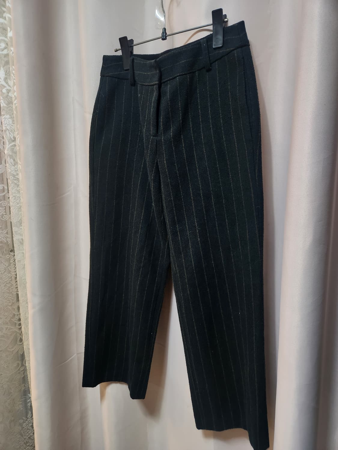 잇미샤스트라이프 패턴 여성 바지 상품이미지2