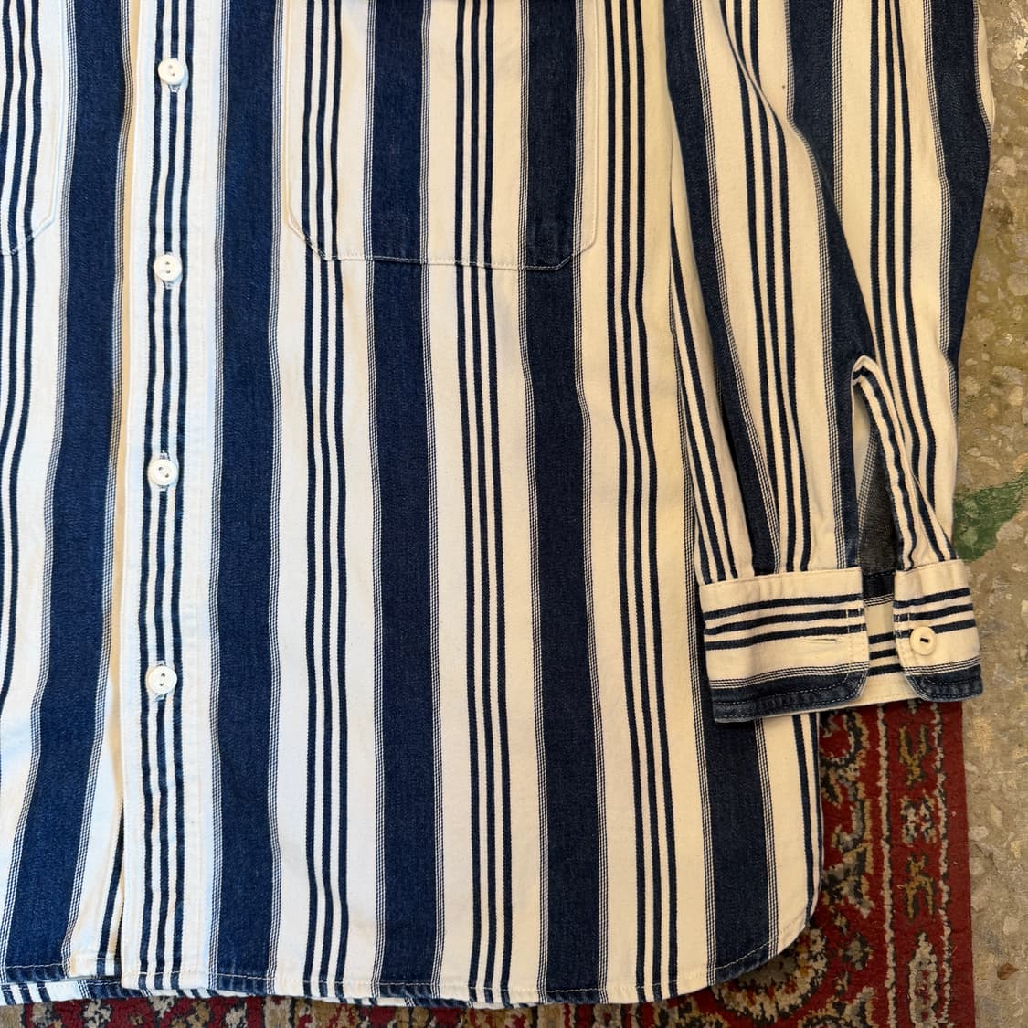 리바이스 스트라이프 투포켓 셔츠 [ 105 ] 상품이미지5