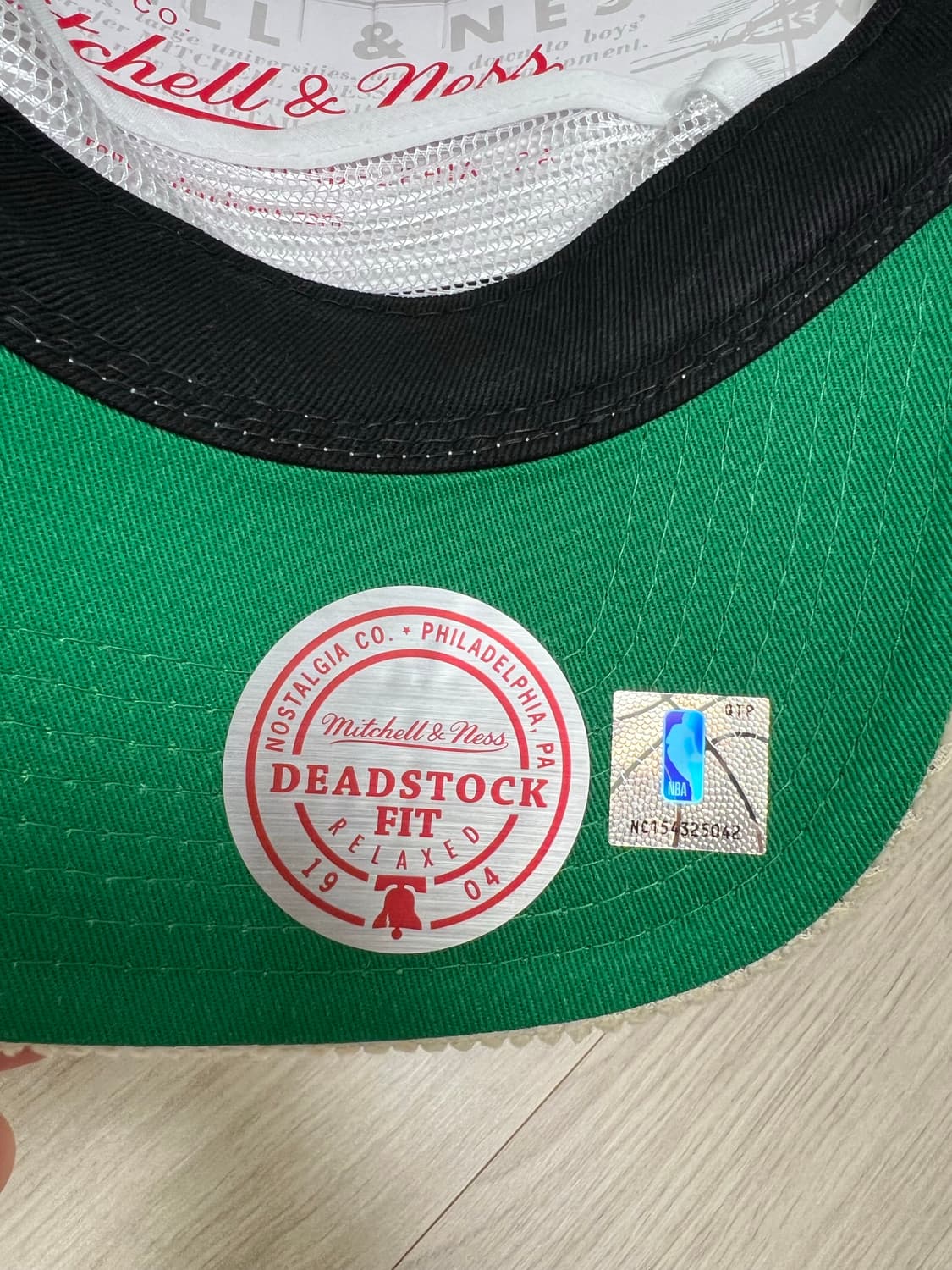 NBA / 보스턴 셀틱스 mitchell & ness 스넵백 상품이미지5