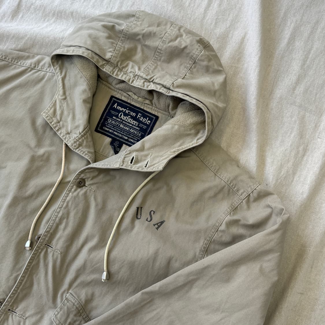 아메리칸이글 빈티지 usa 기모 코튼 야상 L 상품이미지2