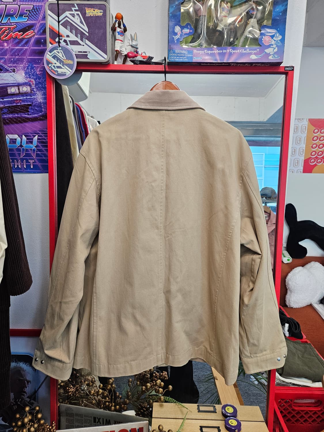 새상품) 사파리 헌팅자켓 하프 워크자켓 상품이미지6