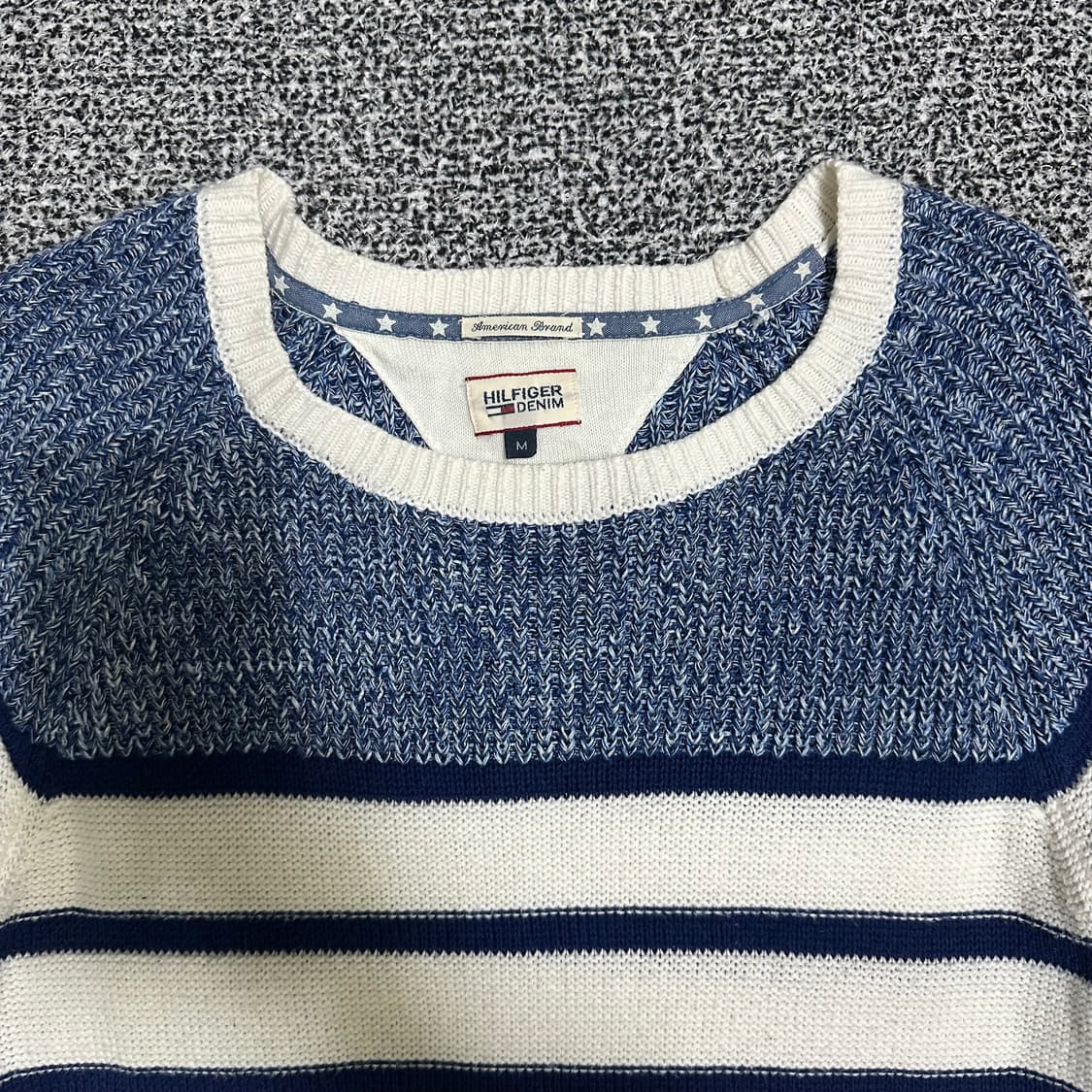 (M) 타미힐피거 스트라이프 니트 상품이미지2
