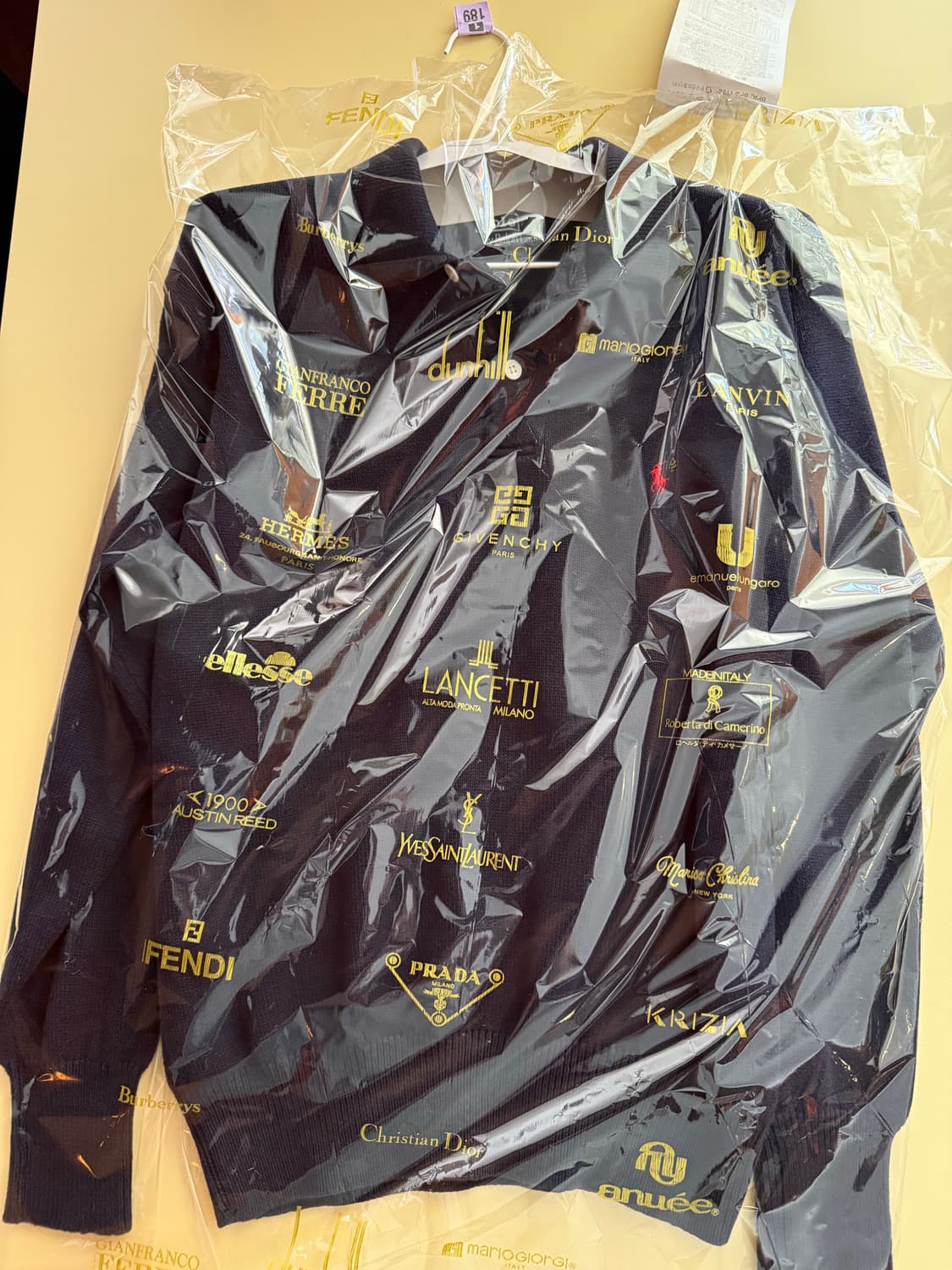 폴로 랄프로렌 pk 카라 니트 네이비 m(100) 상품이미지3