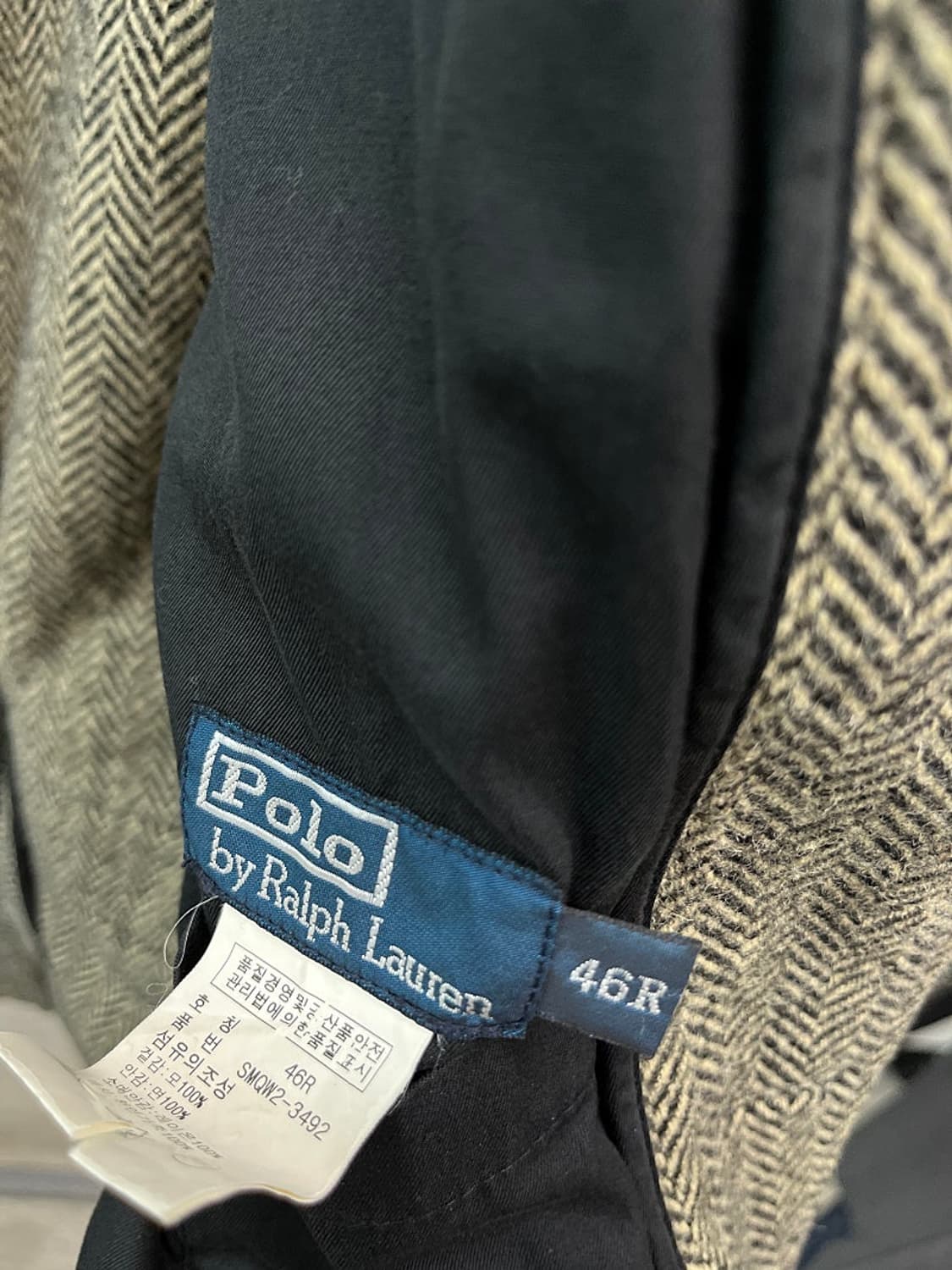 110) 폴로 엘보패치 헤링본 자켓  상품이미지9