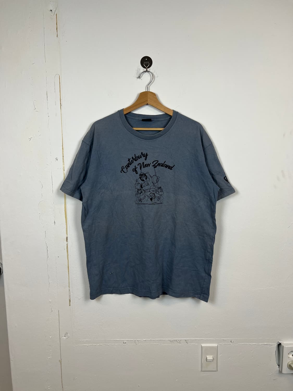 T155 캔터베리 뉴질랜드 빈티지 티셔츠 XL 상품이미지1