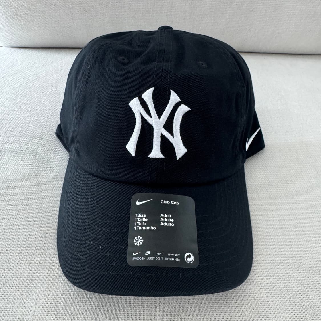 NIKE X MLB NEW YORK YANKEES LOGO CAP 상품이미지2