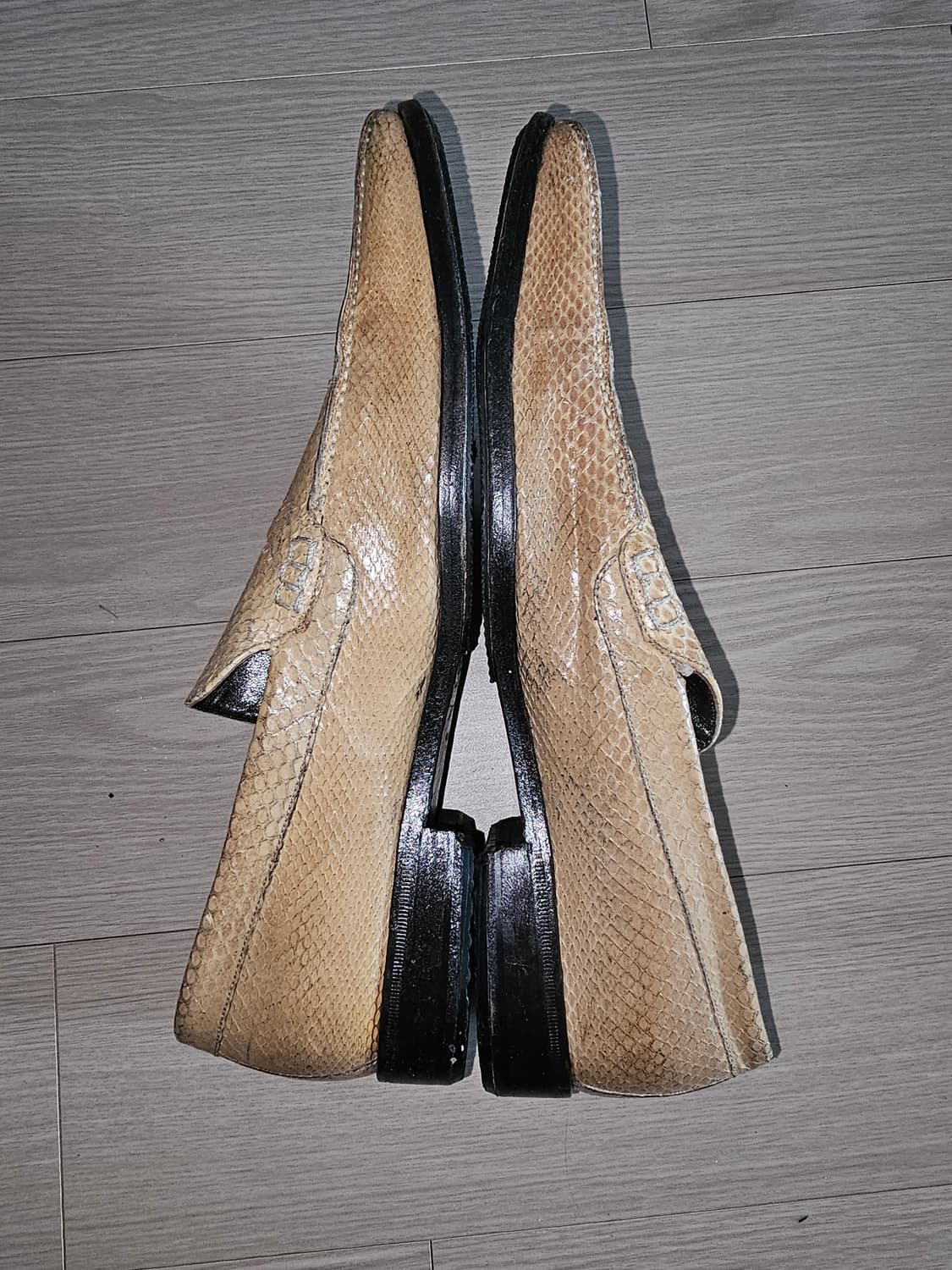 돌체앤가바나 뱀피가죽 구두 상품이미지6