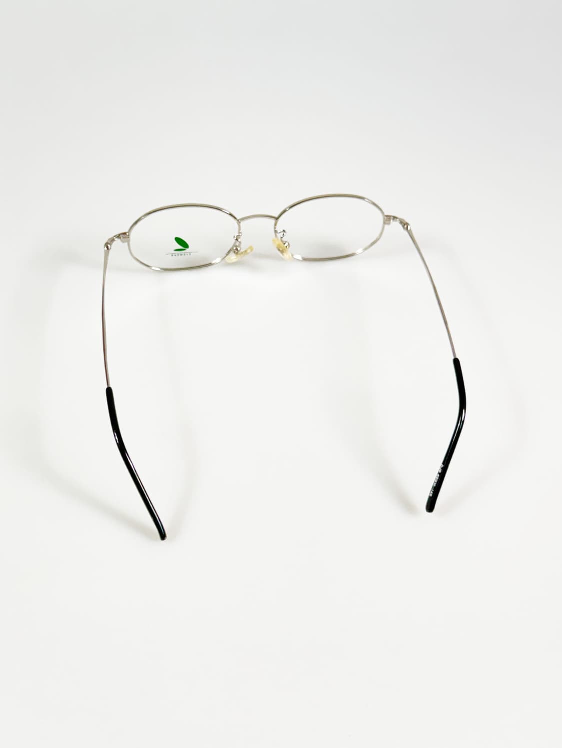 90s DJP 실버 메탈 슬림 오벌 프레임 빈티지 안경 상품이미지5