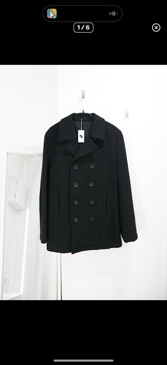 꼼데가르송 옴므 피코트 상품이미지2