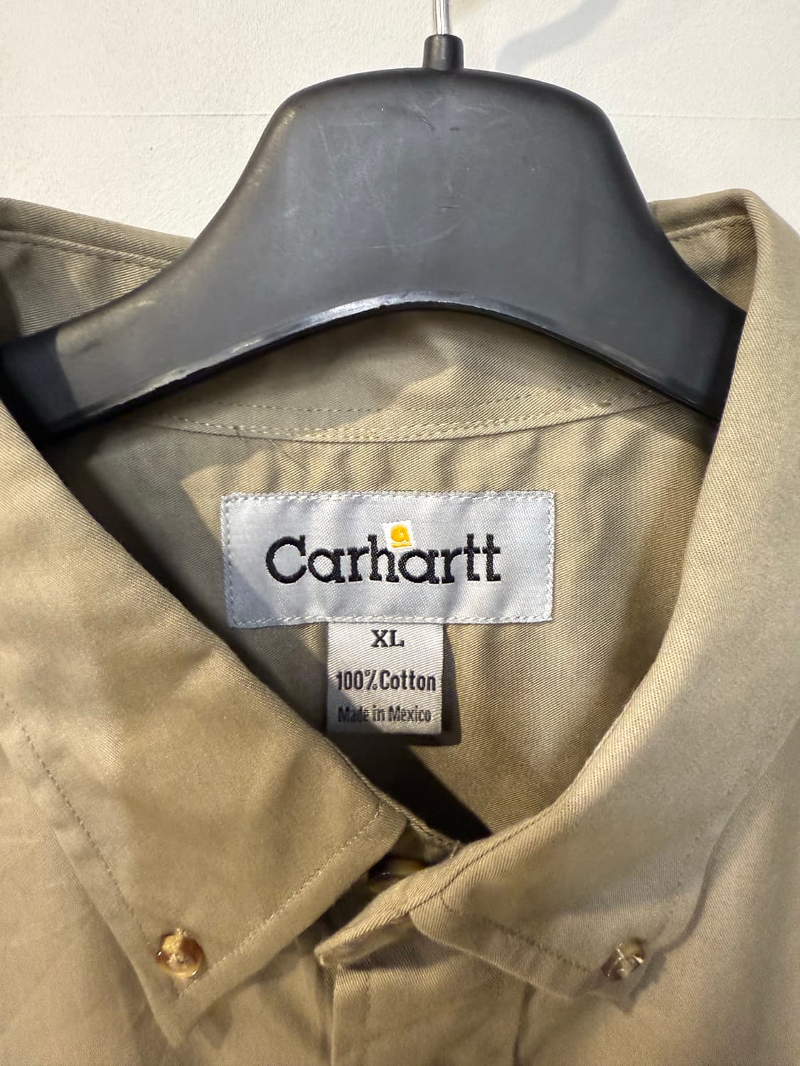 칼하트 베이지 긴팔셔츠 상품이미지3