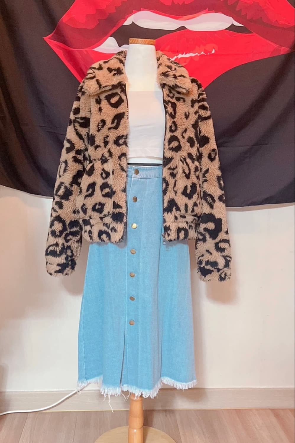 BAGATELLE NYC LEOPARD FUR JACKET 상품이미지2