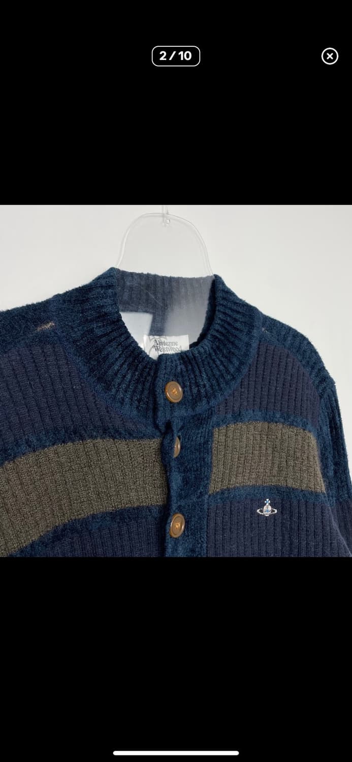 비비안 웨스트우드 니트 가디건 상품이미지3