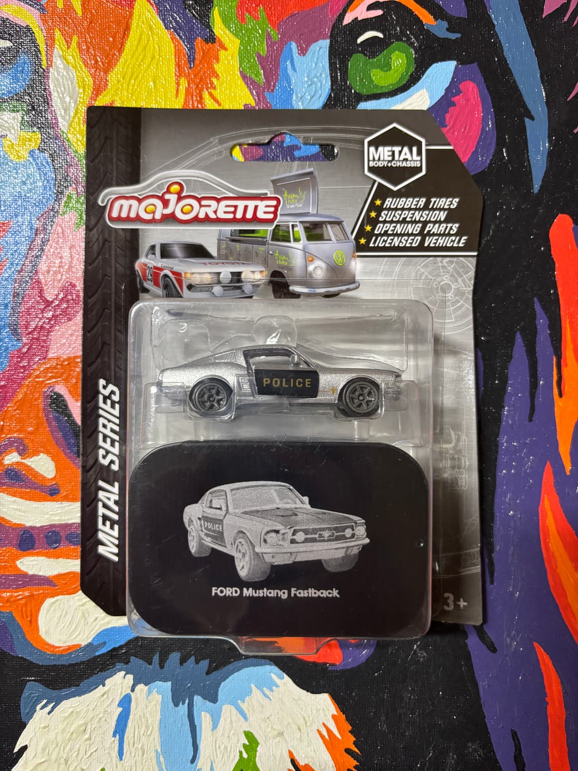 미개봉) 포드 머스탱 패스트백 다이캐스트 인테리어 소품 마조렛 상품이미지1