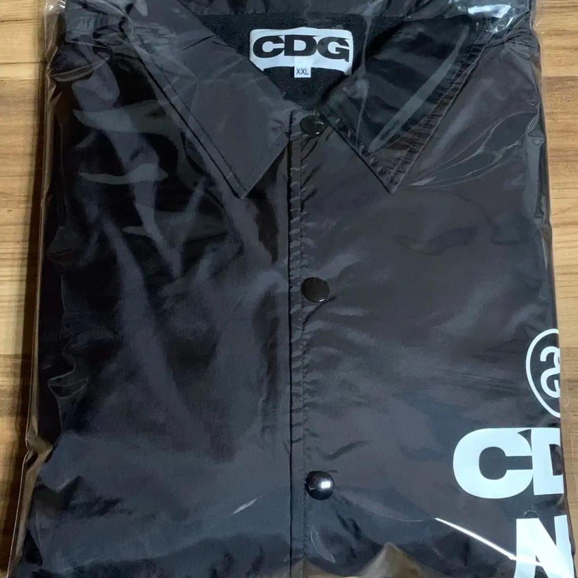 [XXL] CDG x 스투시 코치 자켓 블랙 상품이미지5