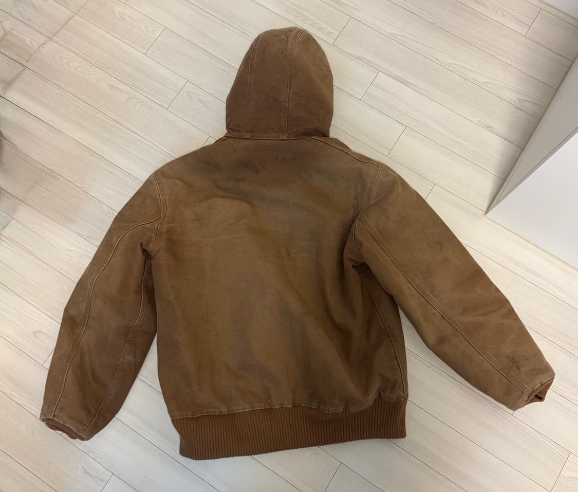 10s 칼하트 덕액티브 자켓 j130 brown 상품이미지3