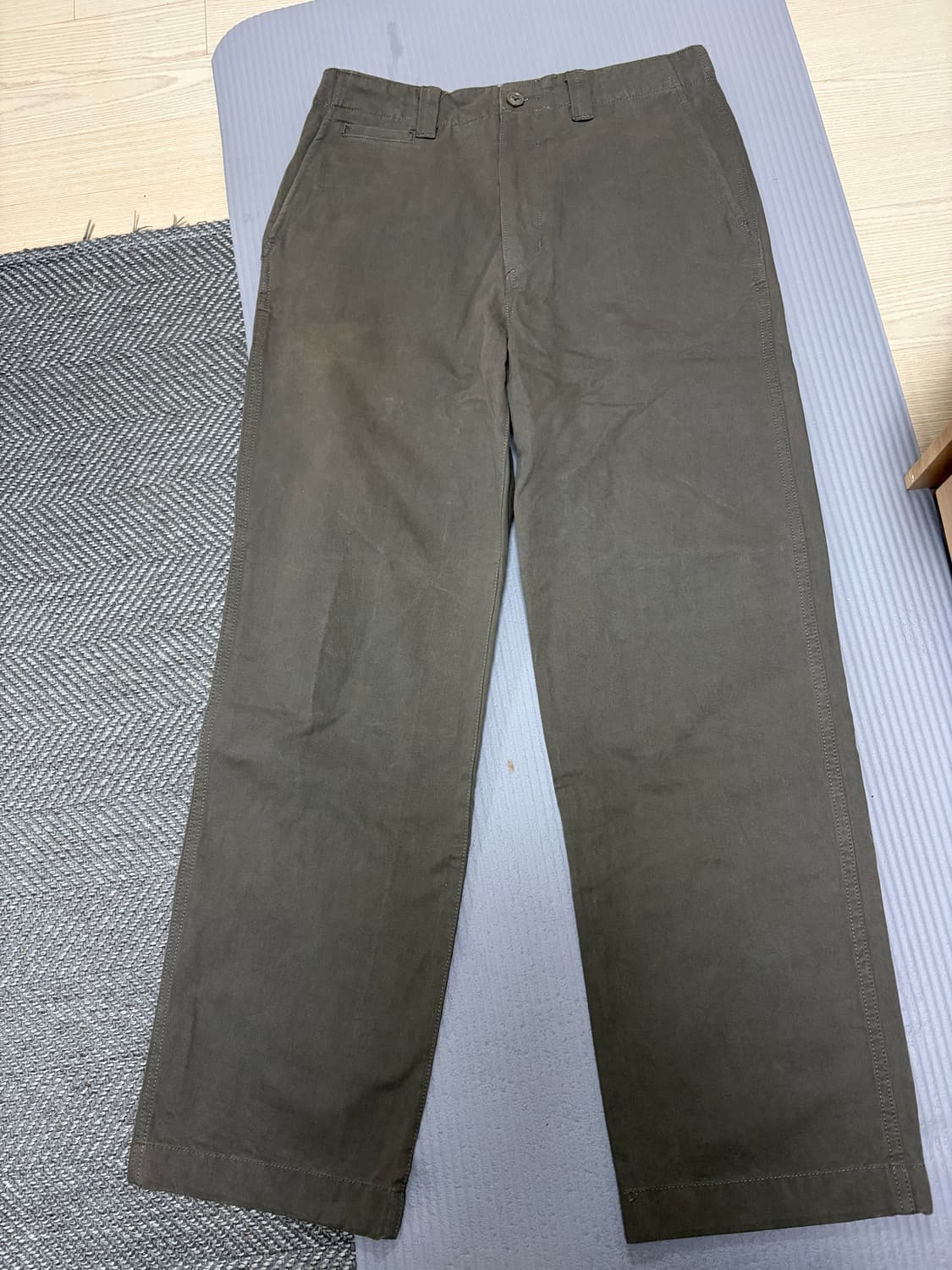 로파이 설리반 오피서 치노 팬츠 빈티지 올리브 M 사이즈 상품이미지2
