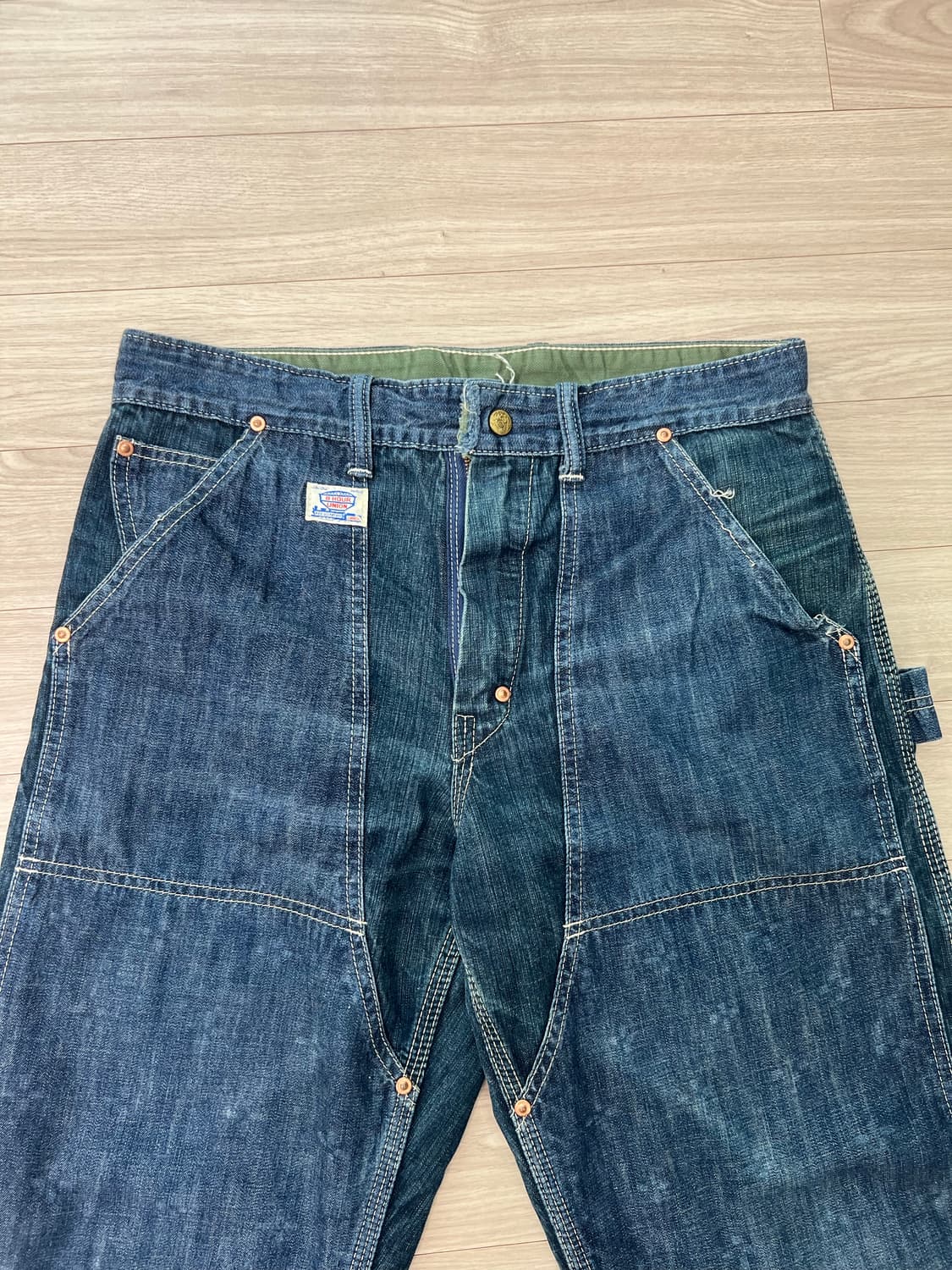 리얼맥코이 / 더블니 데님 / 32 상품이미지6