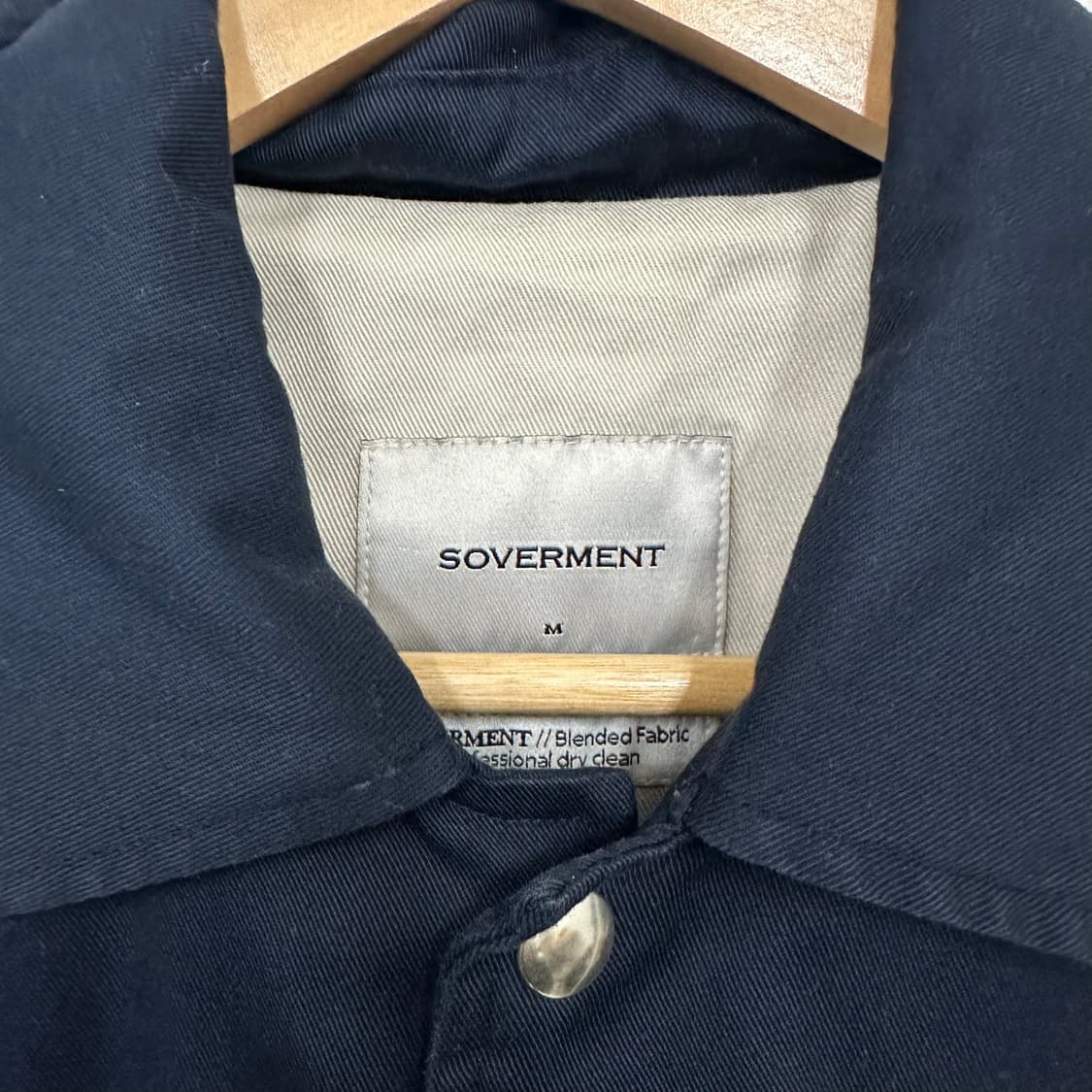 SOVERMENT 소버먼트 코치자켓M 상품이미지3