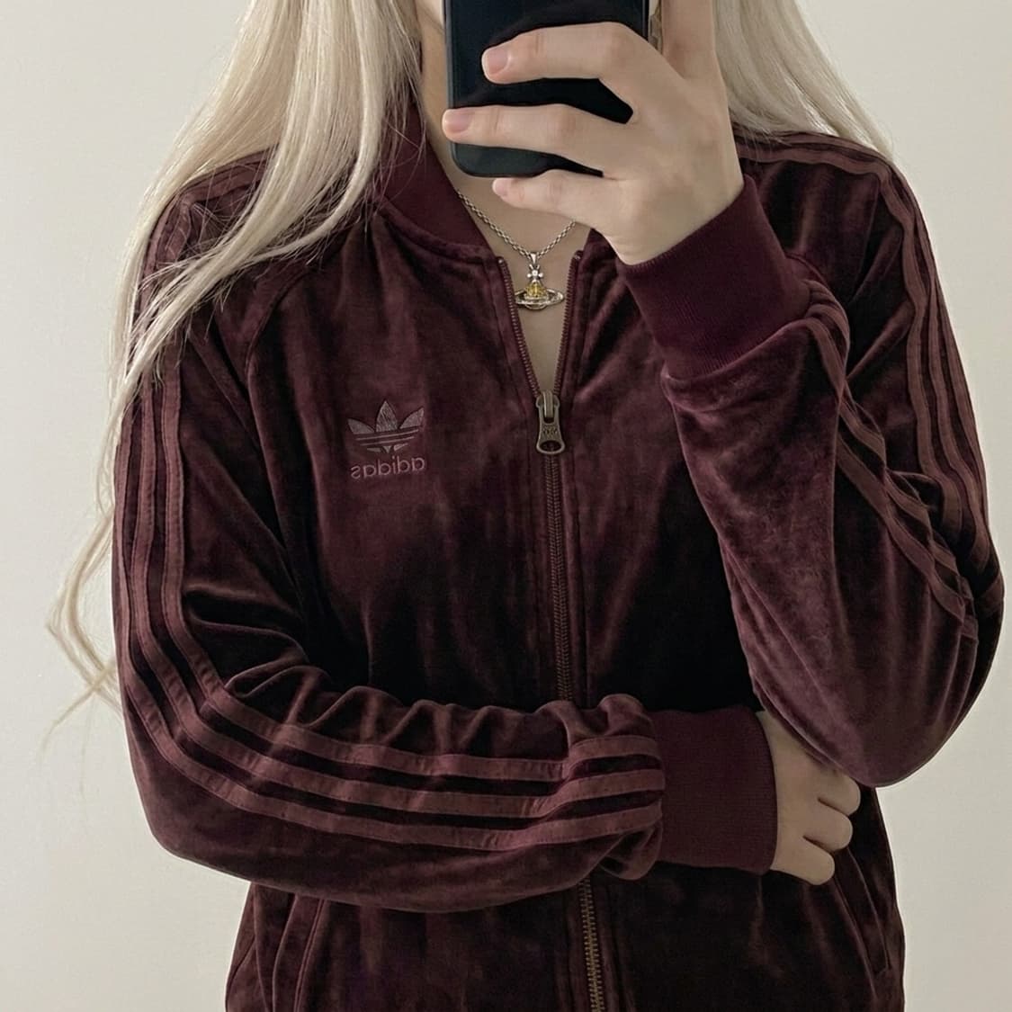 아디다스져지 벨벳 버건디 상품이미지1