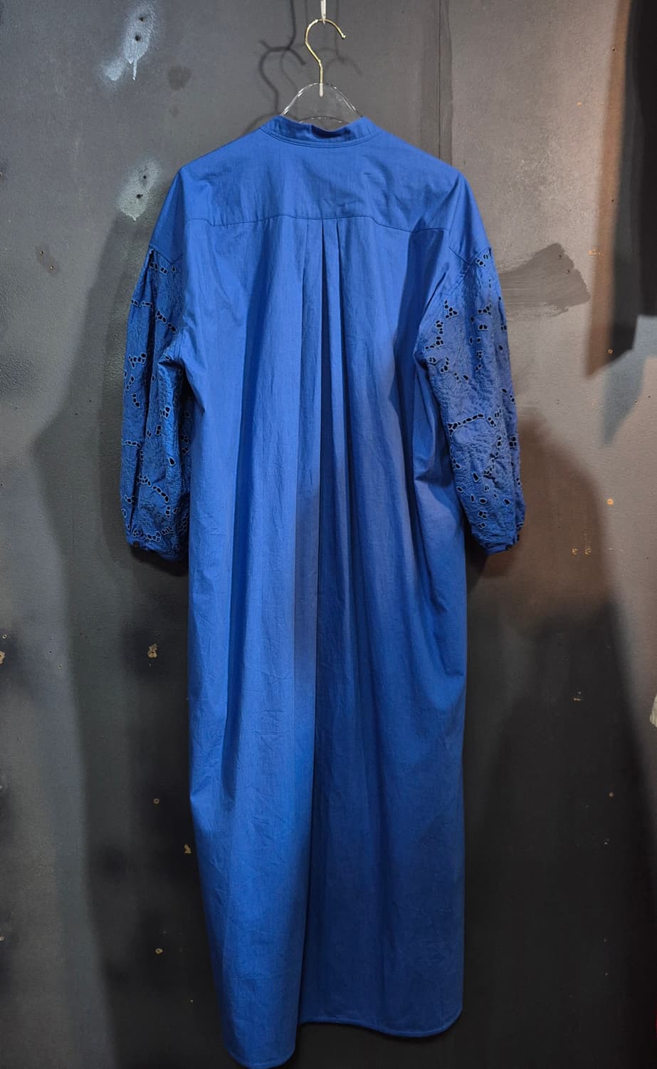 일본 제품 블루 롱 원피스 55 66 상품이미지2