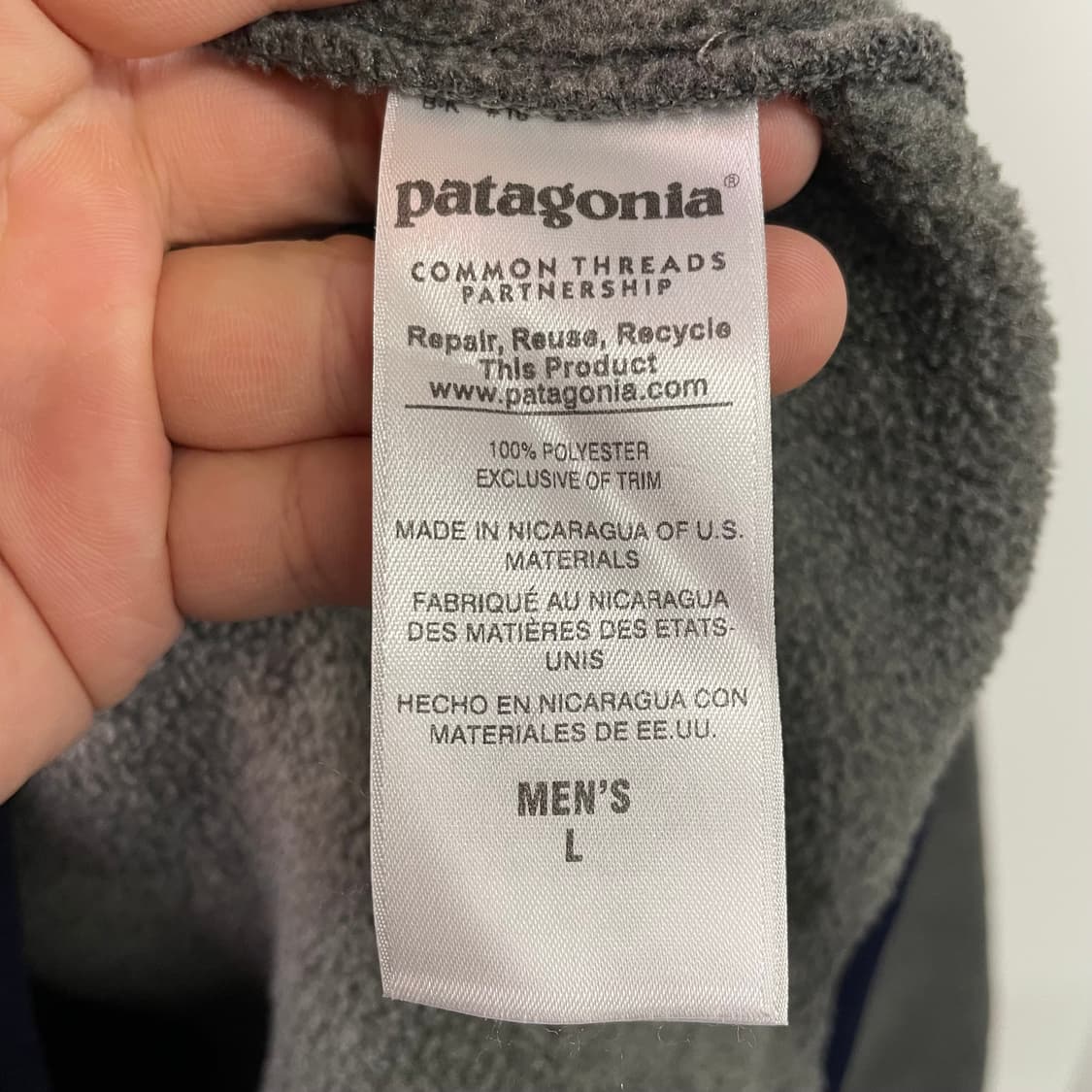 파타고니아 신칠라 플리스 풀오버 상품이미지9