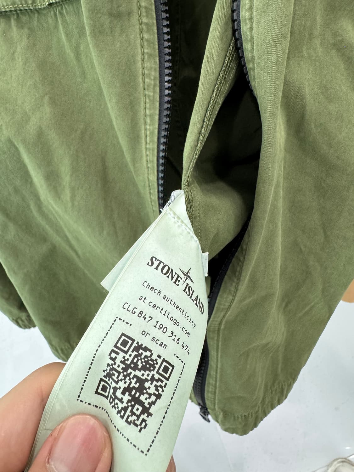 (정품) 스톤아일랜드 바람막이 XL 상품이미지3
