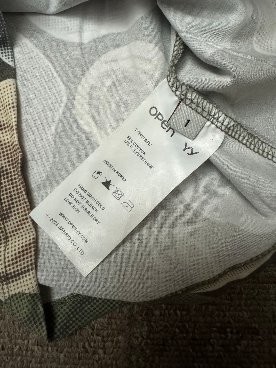 Open Yy 키티 반팔 티셔츠 상품이미지3