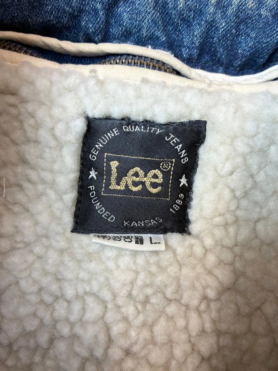 Lee 리 90s 더플 데님 더플 코트 자켓 PN5228 상품이미지8