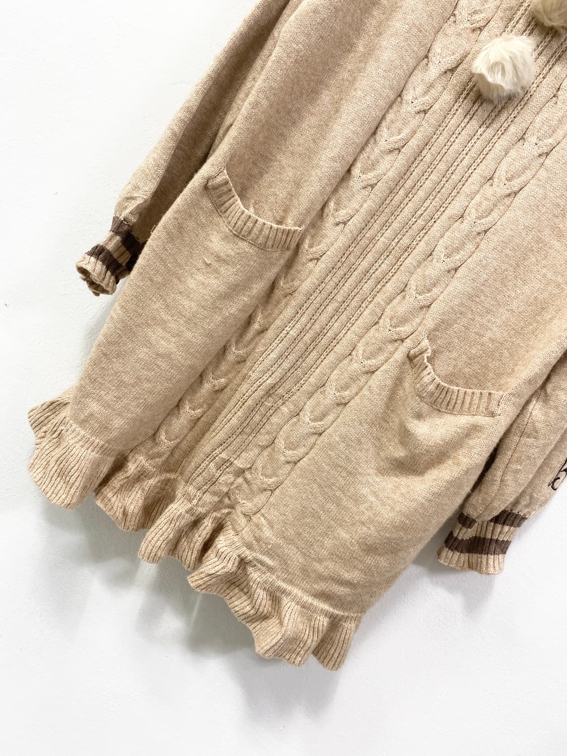 라떼갸루 🧸 리락쿠마 폼폼이 원피스 상품이미지8