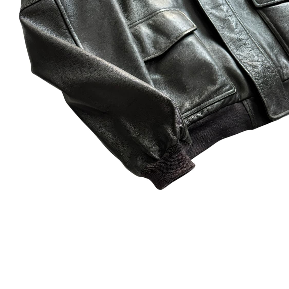 [105] 엘엘빈 A2 봄버 레더 자켓 상품이미지5