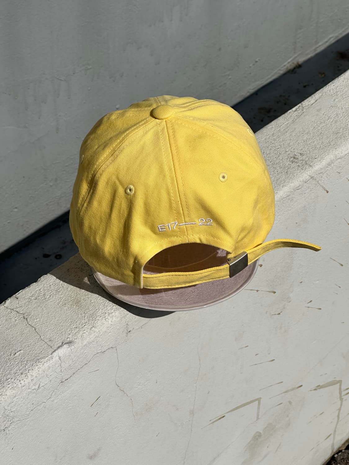 [M] emis 이미스 옐로우 볼캡 모자 상품이미지4