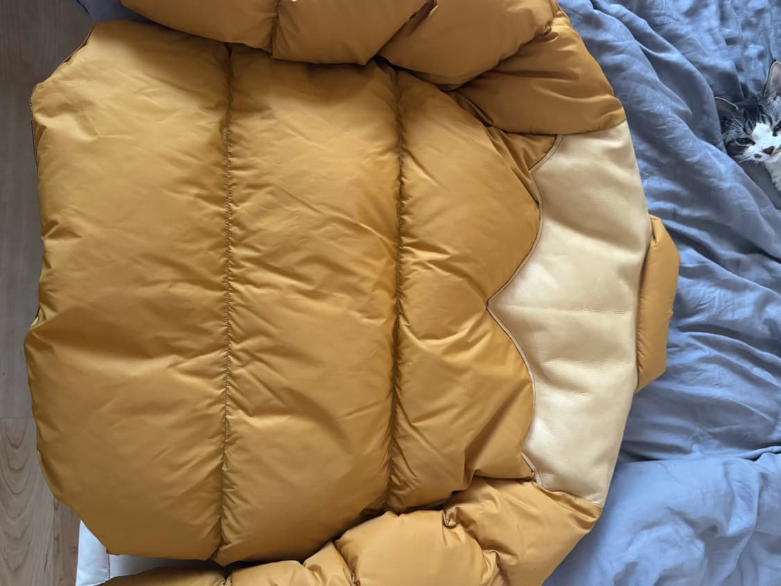 록키마운킨 페더베드 다운자켓 머스타드 상품이미지4