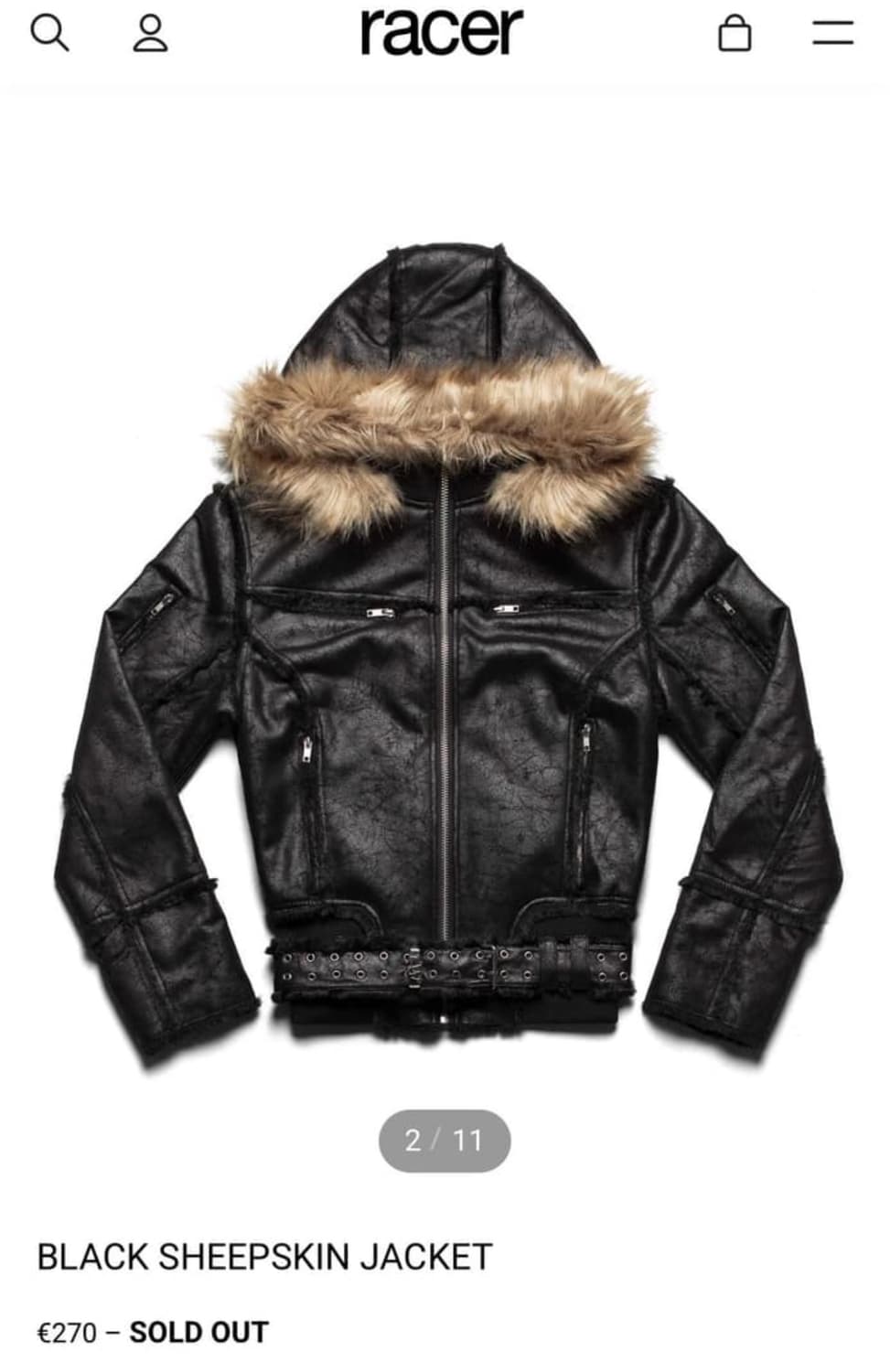 블랙쉽스킨자켓(구매) 상품이미지1