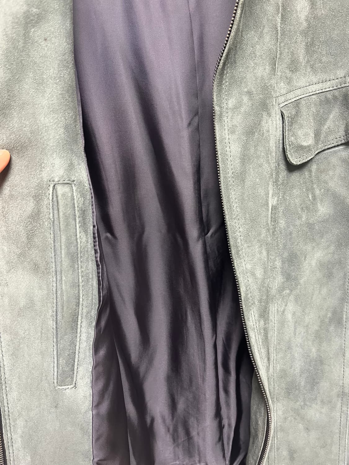 타임옴므 스웨이드 점퍼 상품이미지4