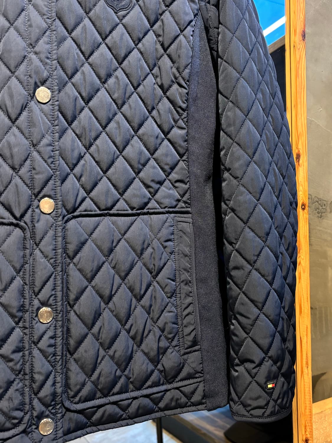 타미힐피커 네이비 퀄팅 자켓 S 상품이미지3