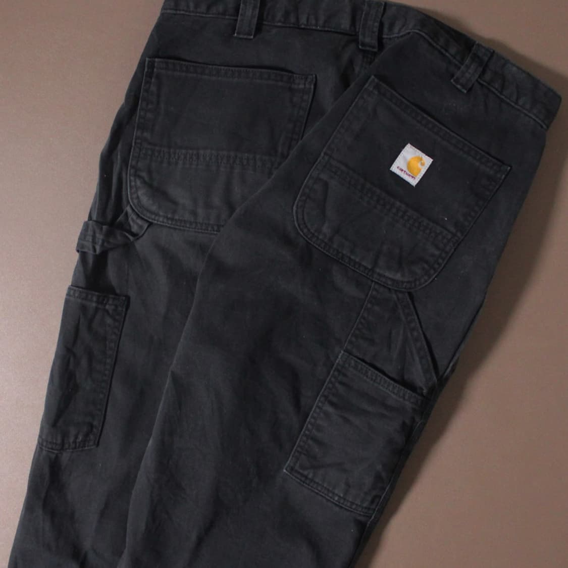 Carhartt 칼하트 BN0324 릴렉스드핏 블랙 카고 워크팬츠 상품이미지3