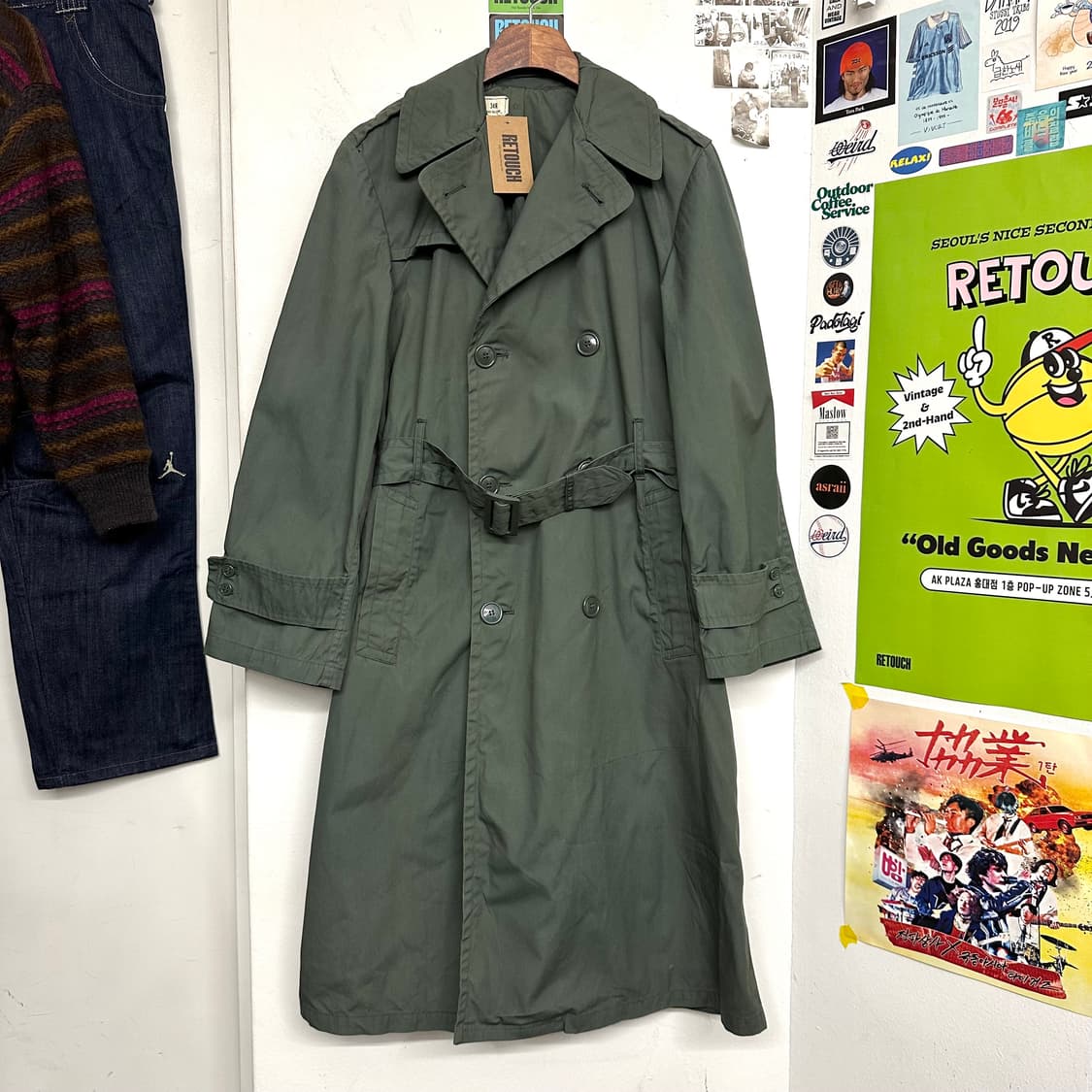 60’s US 아미 레인코트 상품이미지1