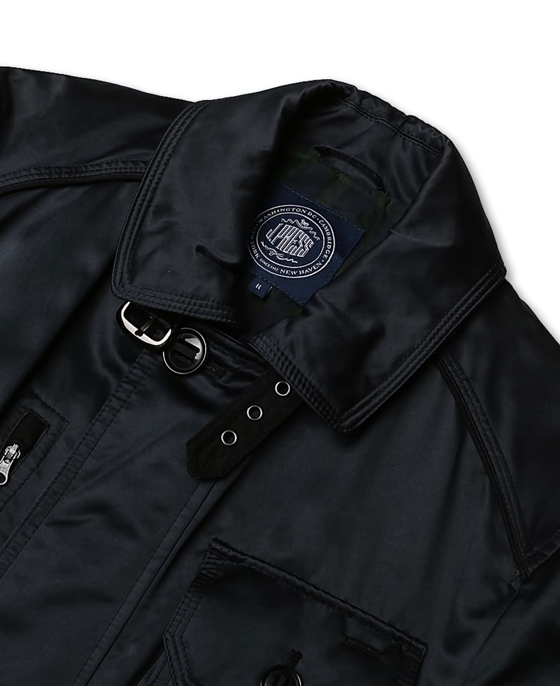 제이프레스 [J. Press] 다크네이비 폴리 큐프라 아메리칸 필드 자켓 상품이미지2