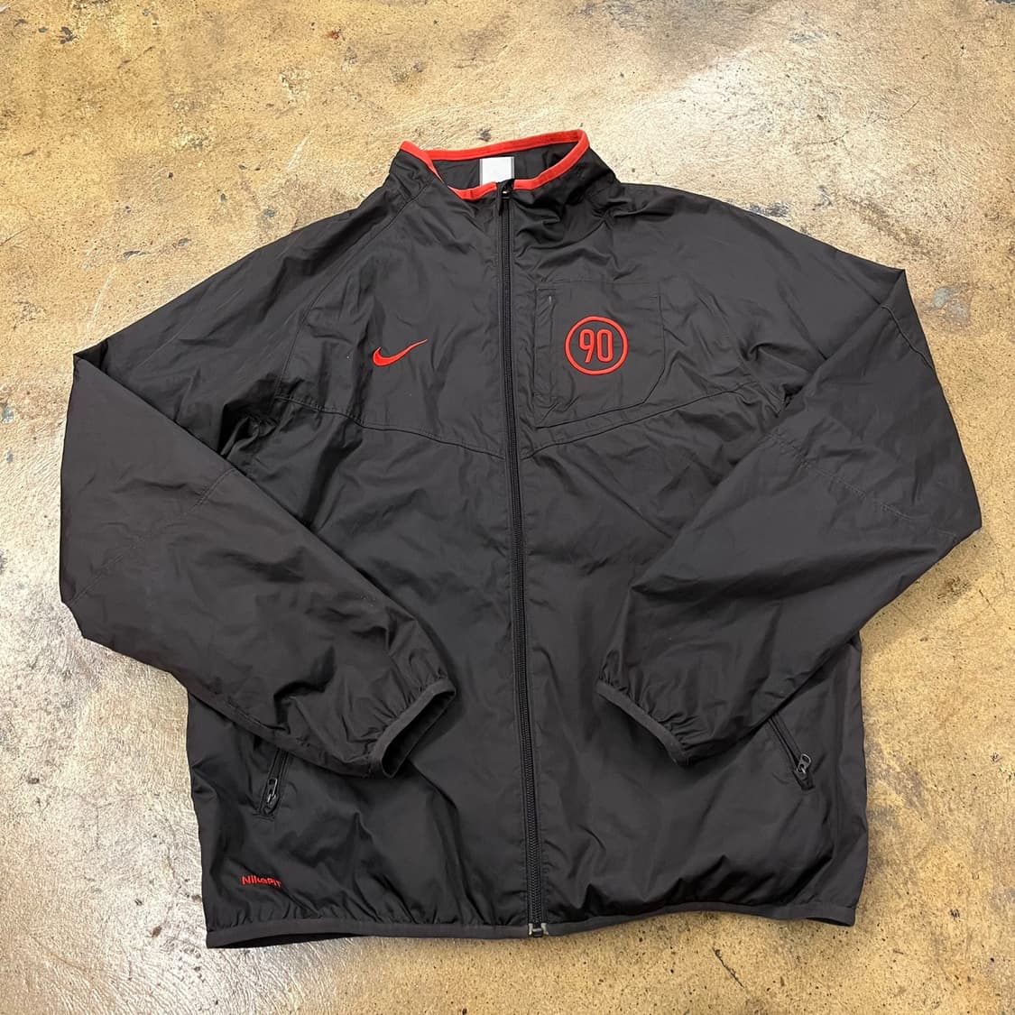 [정품/M] 나이키 브라운 바람막이 자켓 b10 상품이미지2