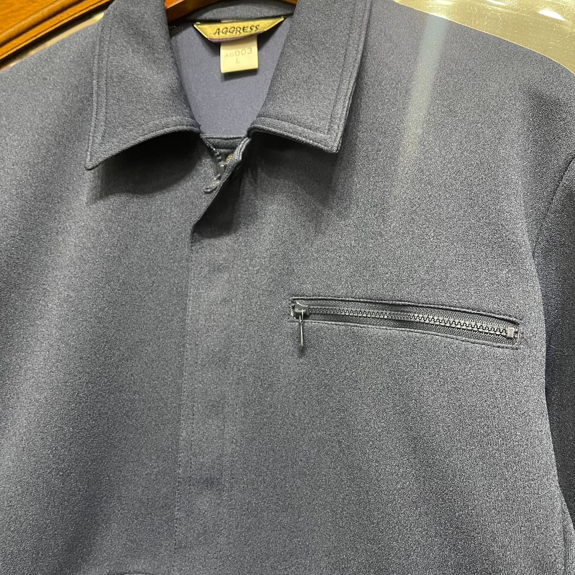 90's Vintage AGGRESS 블루종 상품이미지4