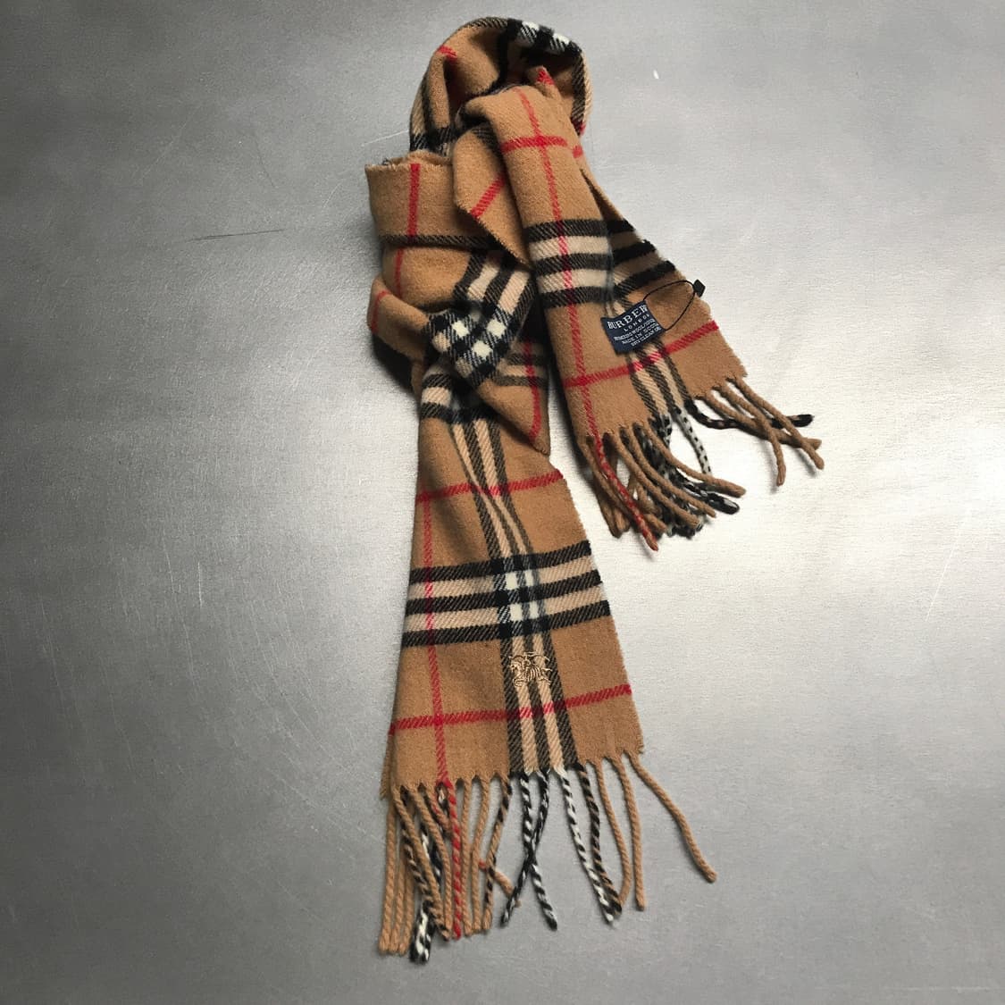 버버리 정품 울/캐시미어 머플러 베이지 상품이미지1